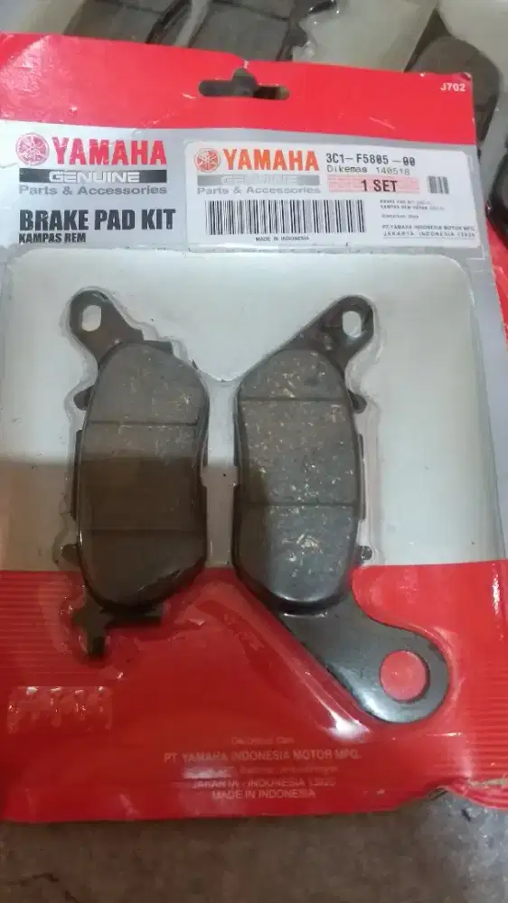 BRAKE PAD KIT( Kampas Rem Depan) Yamaha MIO (3C1-F5805-00)