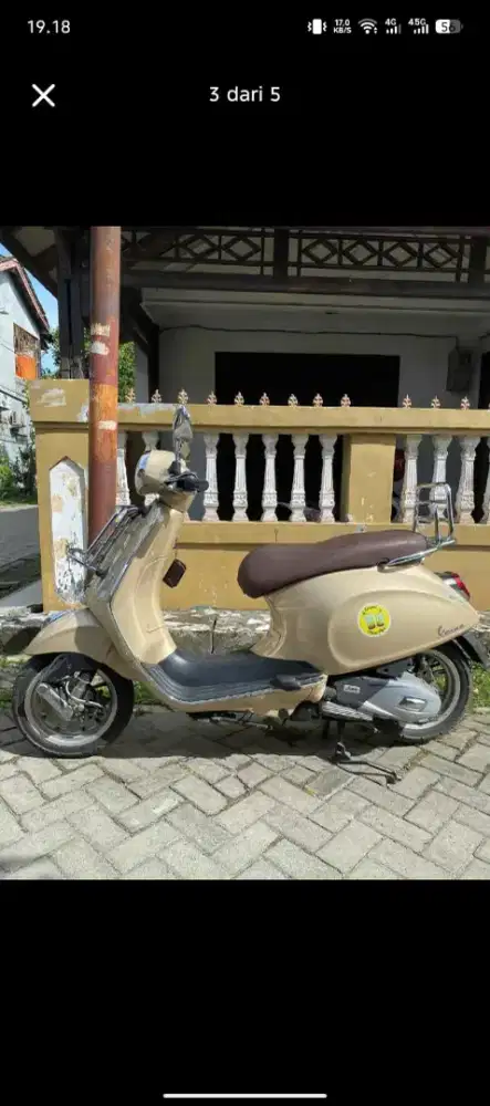 Vespa Primavera i-get ABS 150CC Beige Eleganza
