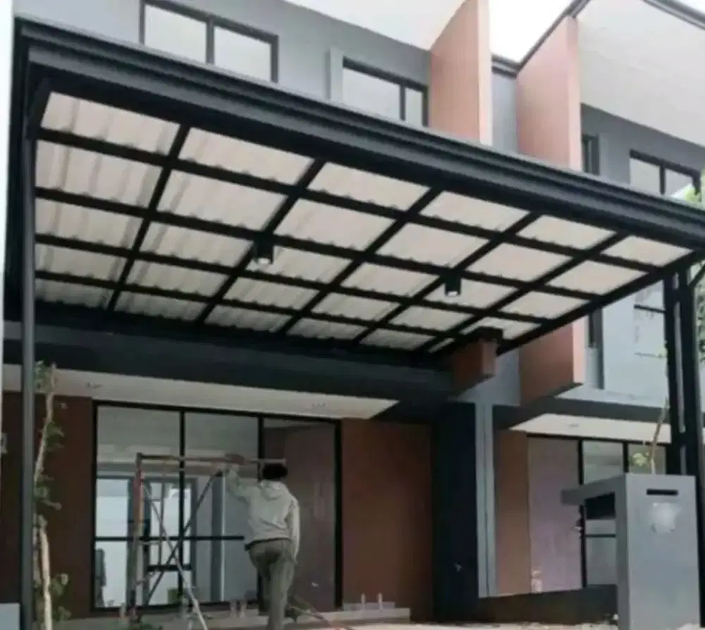 Kanopi atap alderon