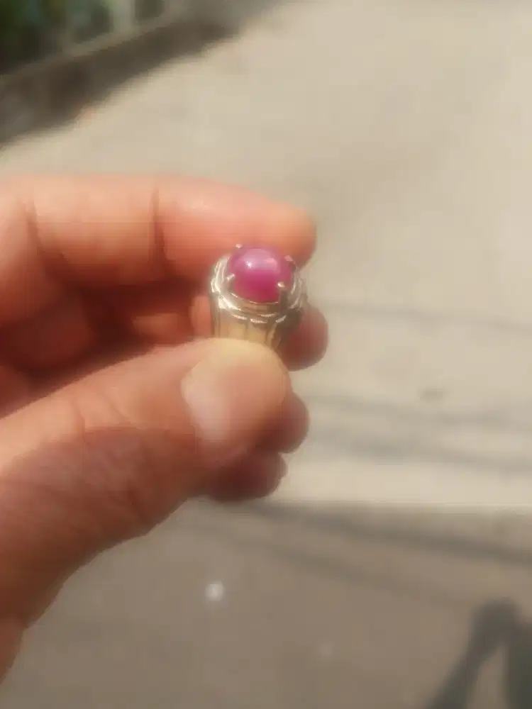 Jual batu ruby star,mulus