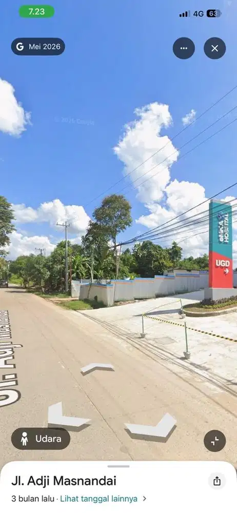 Di Jual Tanah Pinggir Jalan Aji Masnandai Tenggarong