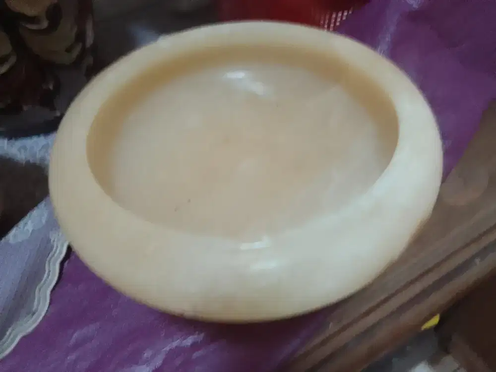 Mangkok marmer tempat buah