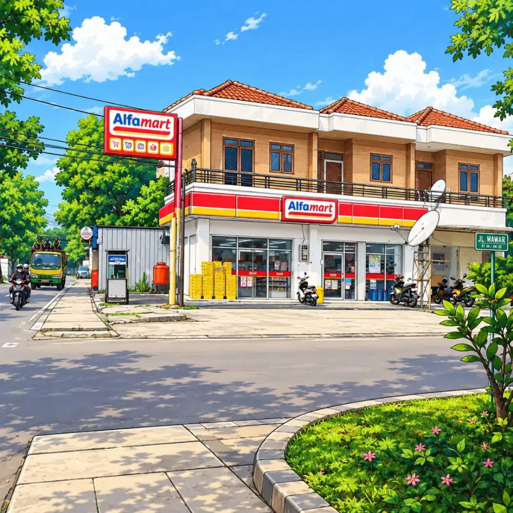 Disewakan Ruko 2 Lantai