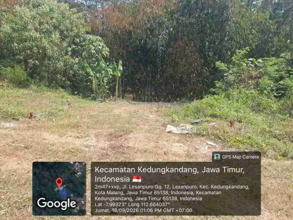 Tanah atau Rumah Lesanpuro Malang