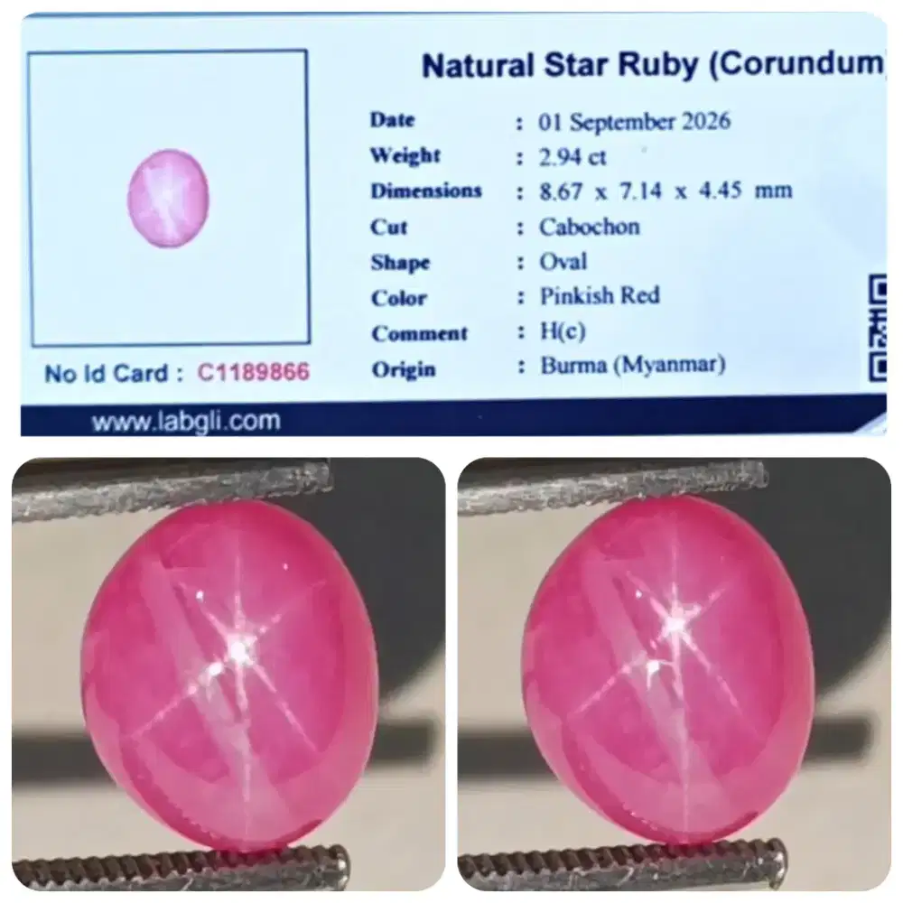 Star Ruby Burma