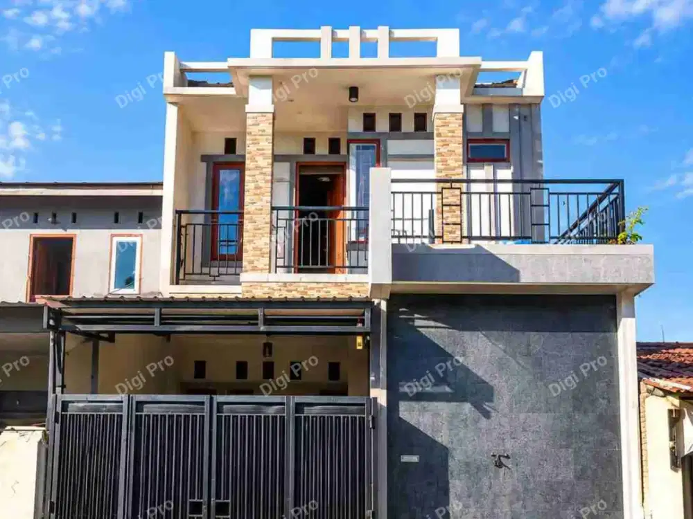 Jual Rumah 5KT 4KM Jl. Toddopuli Dekat PLN Hertasning. SHM