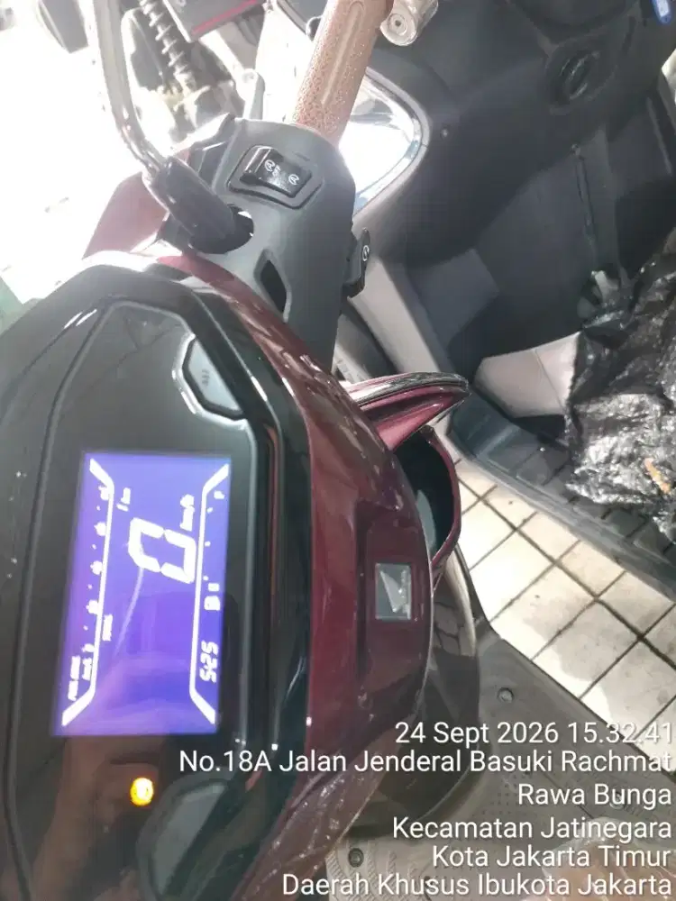 Stylo ABS burundy 2026 km 50 masih baru