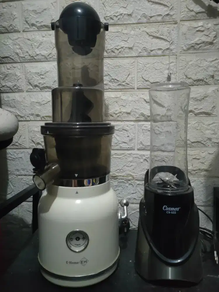 Bundling slow juicer dan blender portabel