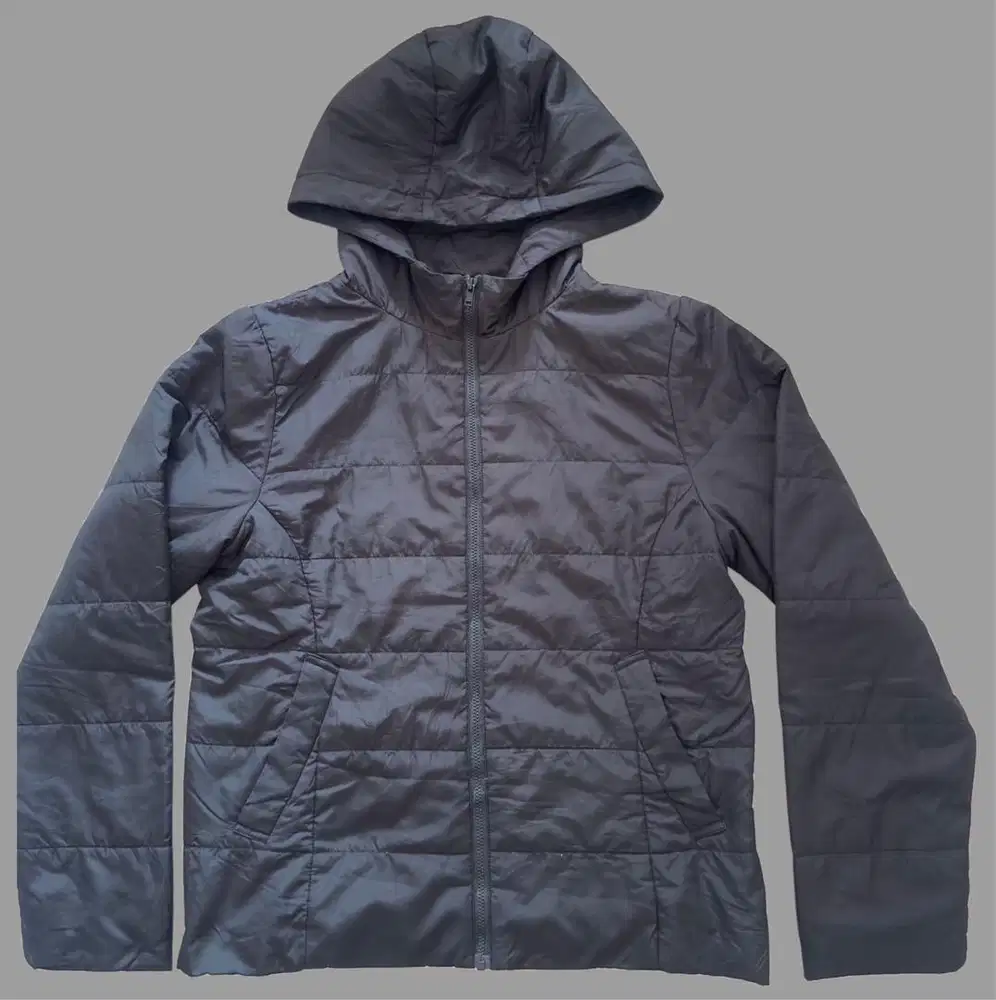 Hooded quilted jacket