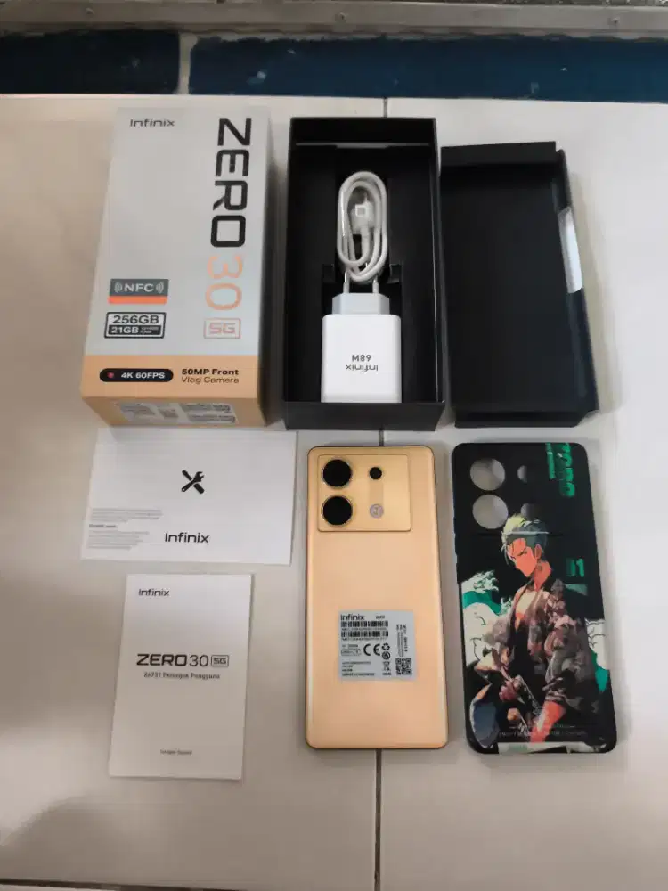 Infinix zero 30 5G 12/256 golden hour antik langka mulus