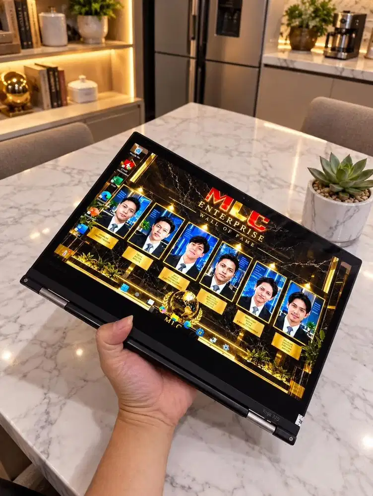 Lenovo Yoga 370s Flip Touchscreen Core i5 Ram 8/512gb Ssd Siap Pakai