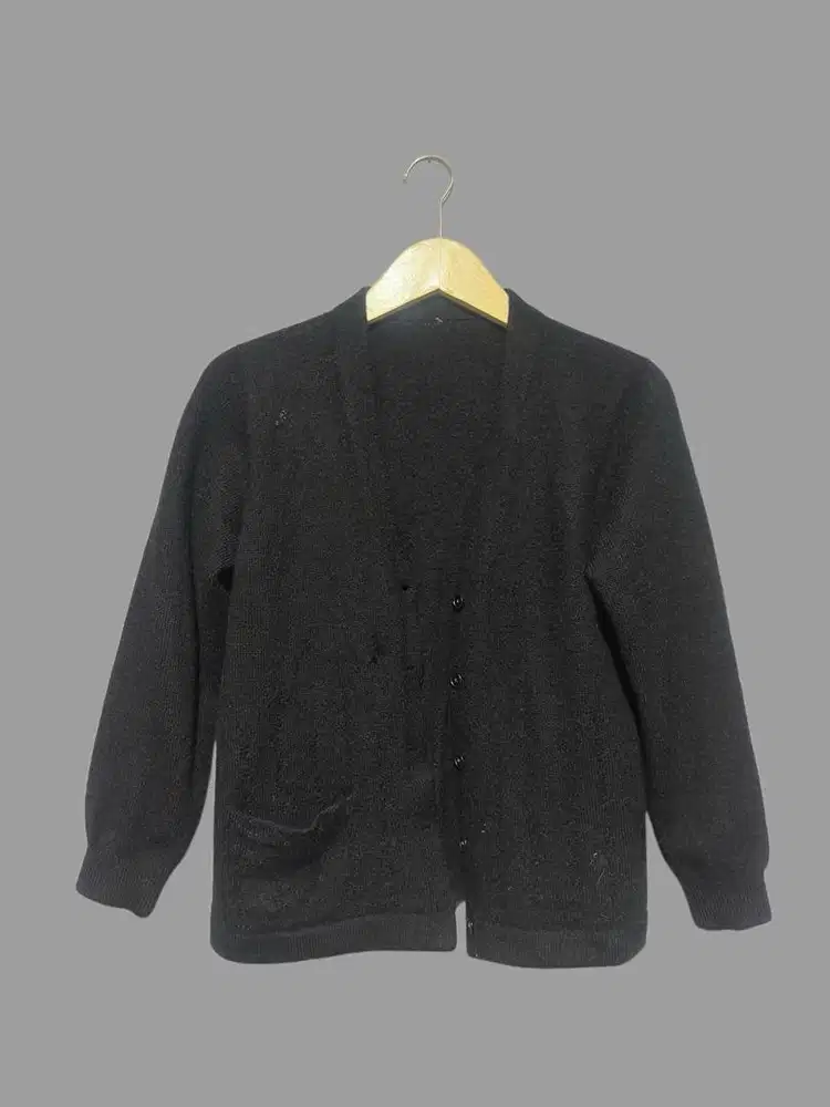 Knit Cardigan Black