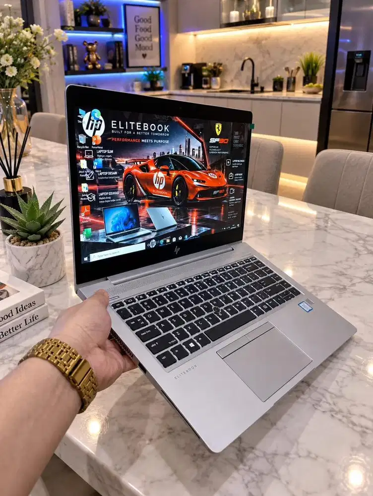 Laptop Design Hp Elitebook 840 Core i5 Ram 8/256gb Ssd Siap Pakai COD