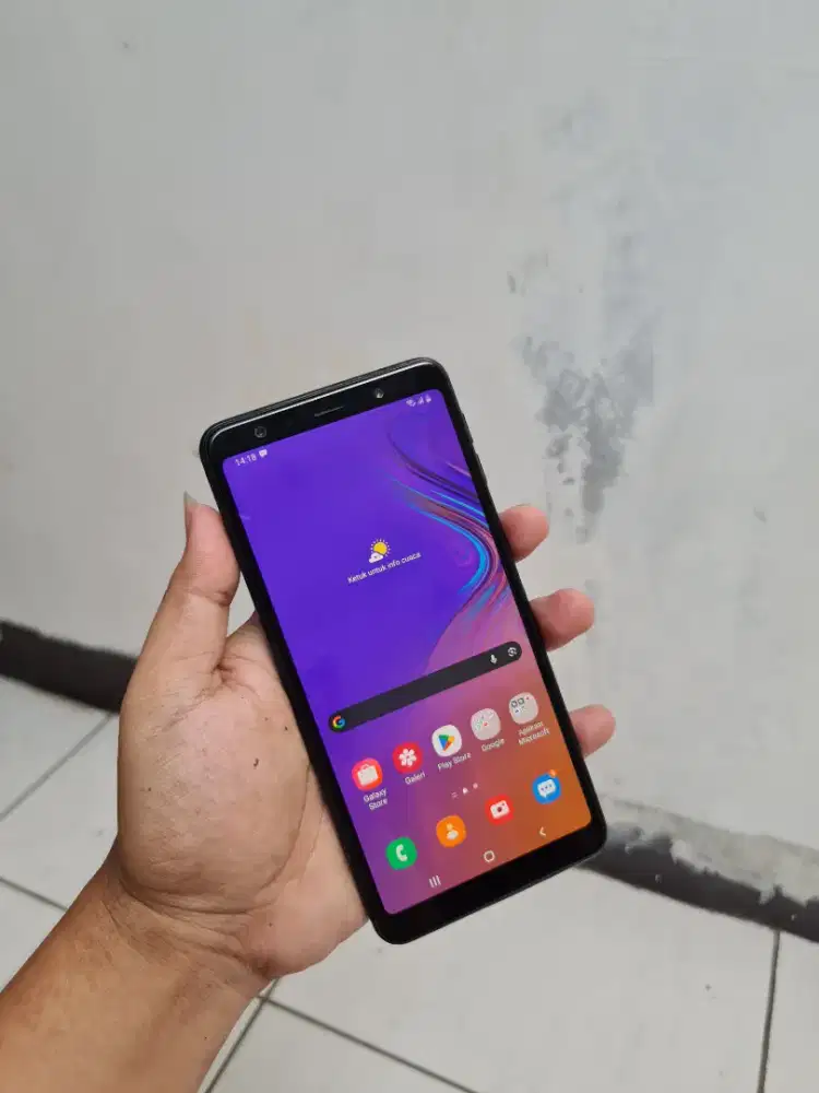 Samsung A7 2018 4/64 Gb Ex Sein Resmi Indonesia
