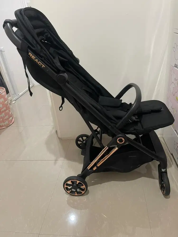Stroller cocolate gold react