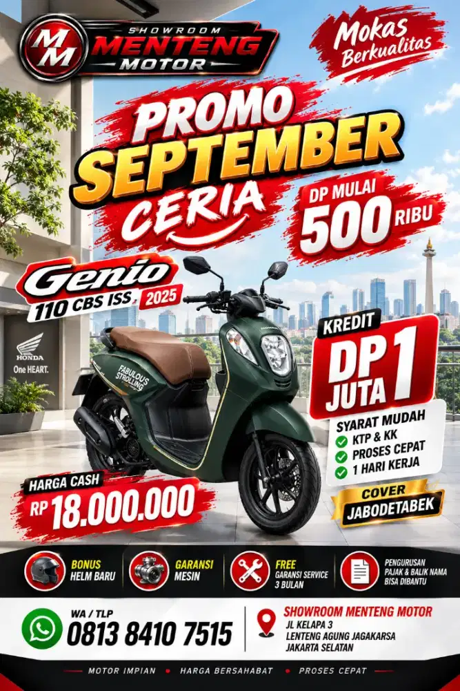 GENIO CBS ISS KREDIT DP 1JUTA