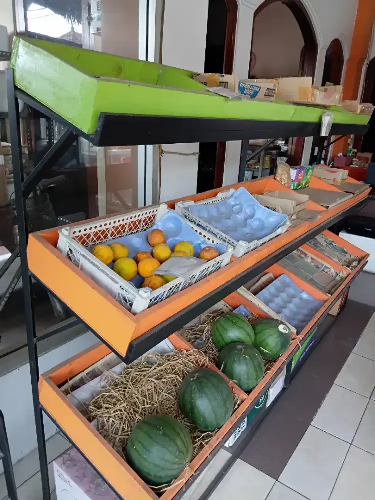 RAK BUAH 3 tingkat