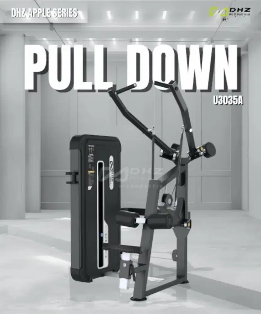 DHZ Apple Series Pull Down U3035A Alat Fitness Gym Comercial