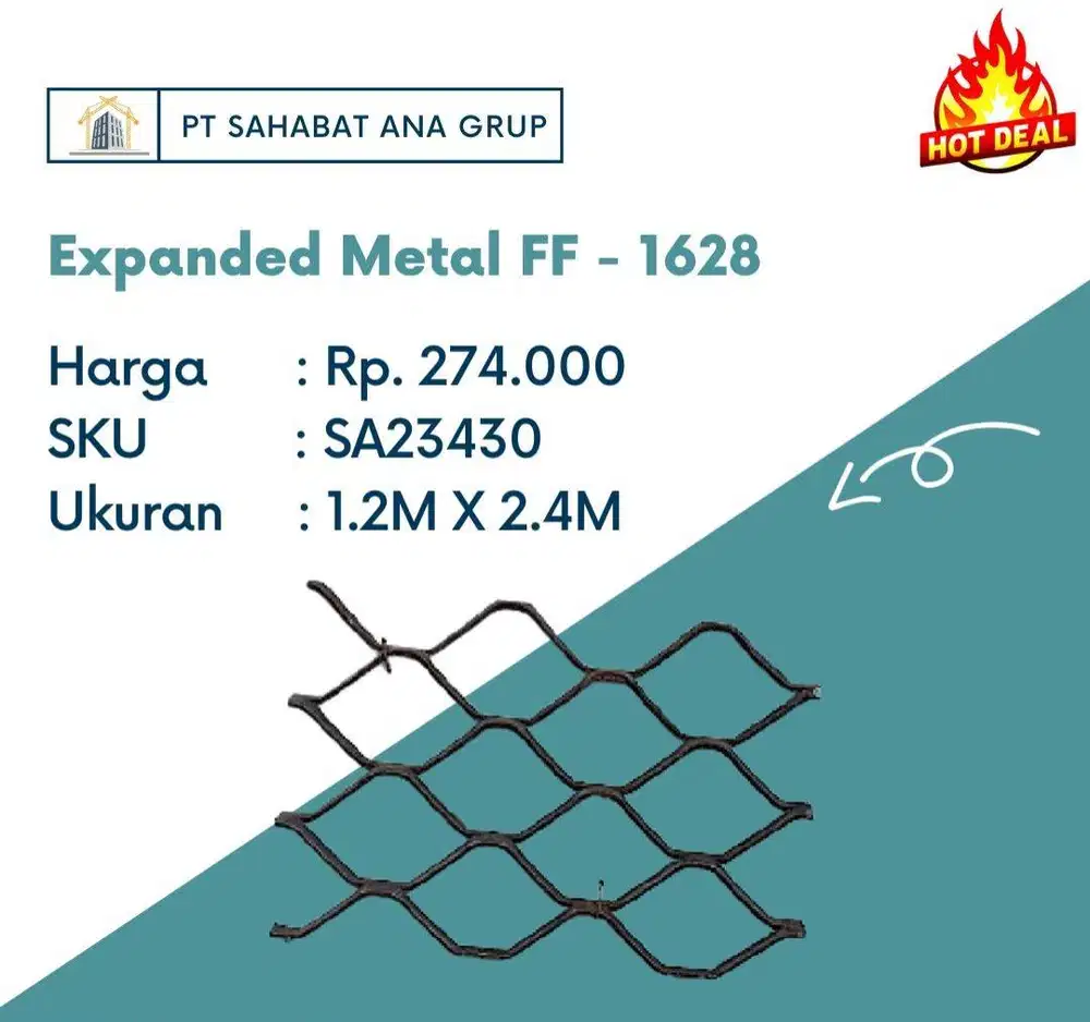 Expanded Metal FF - 1628