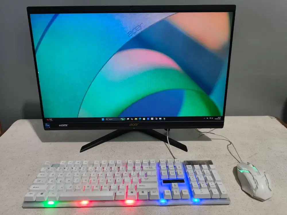 PC Acer AiO Aspire C24-1700 i5-1235U RAM 8GB SSD 512GB FHD