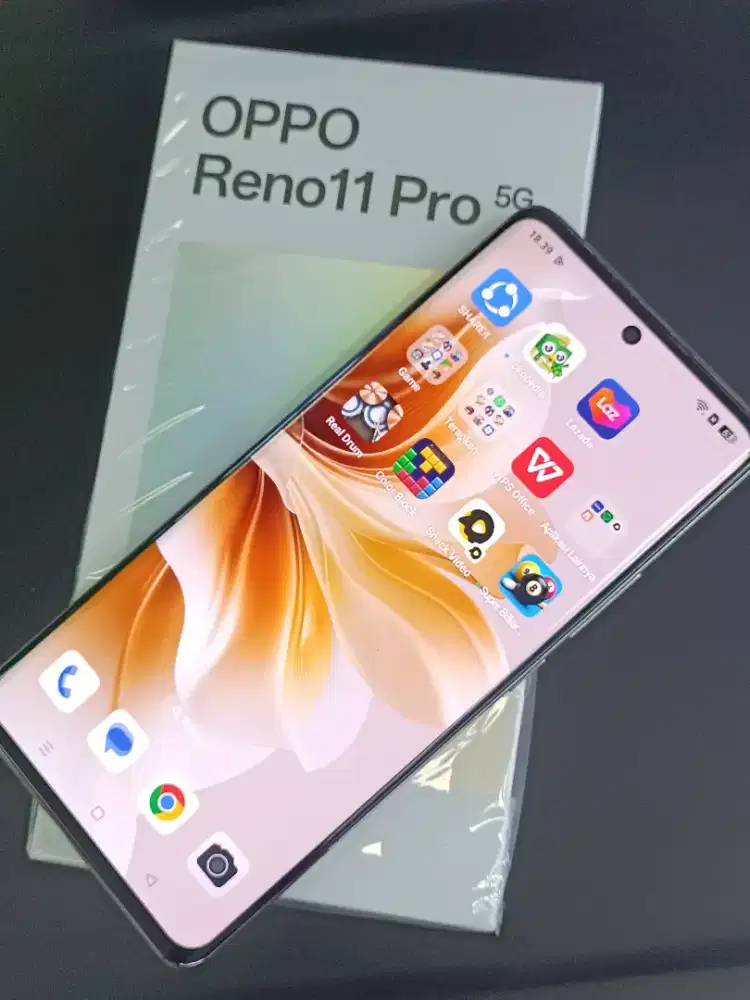 Oppo reno 11 pro 5G 12/256gb lengkap