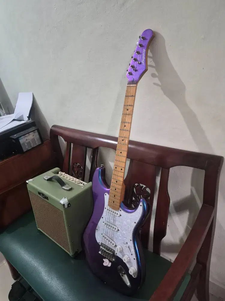 Gitar Merk Legacy & Ampli