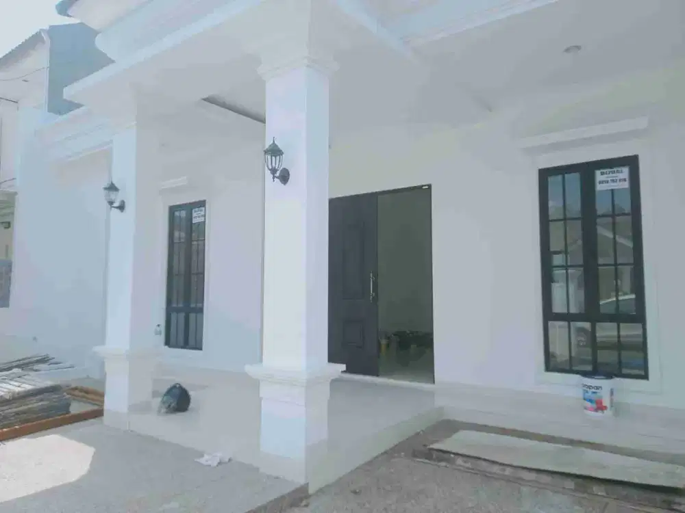 Rumah Renovasi Classic design 1 lantai kencana loka Bsd city