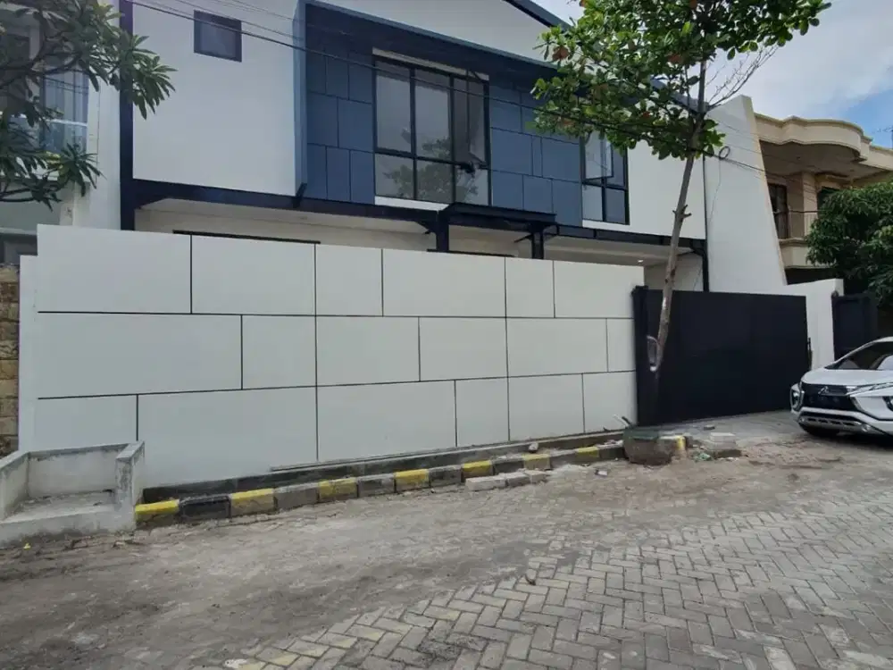 Rumah 2 Lantai Baru SHM di Sutorejo Minimalis Siap Huni