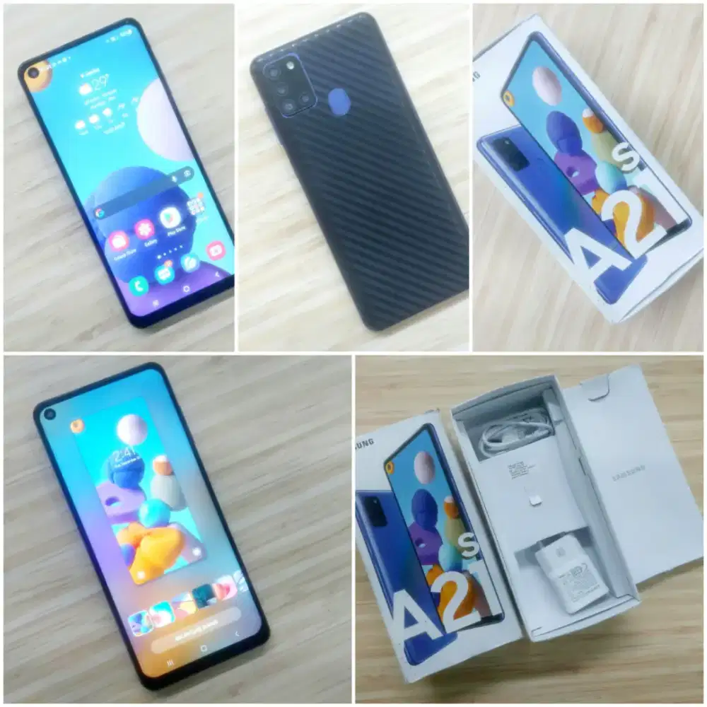 Murah Fullset Samsung Galaxy A21s RAM 6 + 6 GB / Internal  128 GB