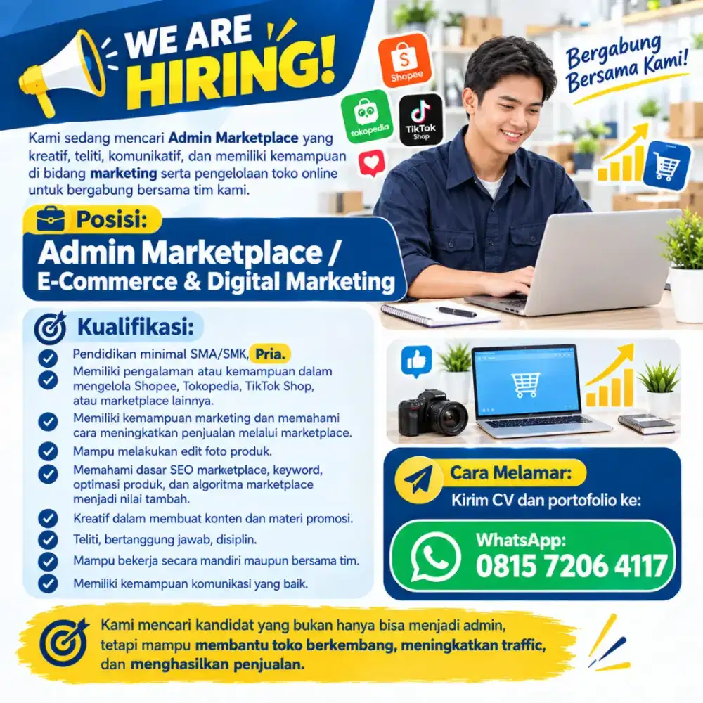 Admin Marketplace / Digital Marketing