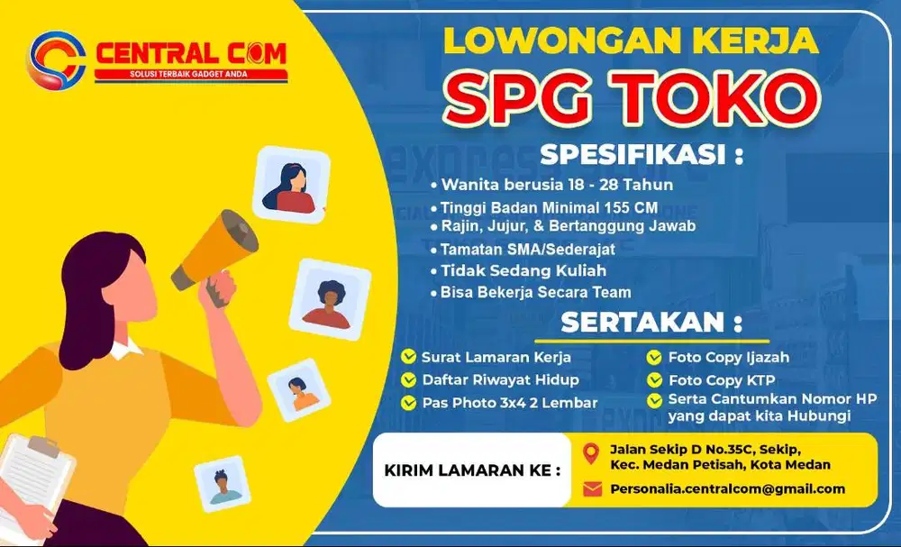 LOWONGAN KERJA SPG TOKO