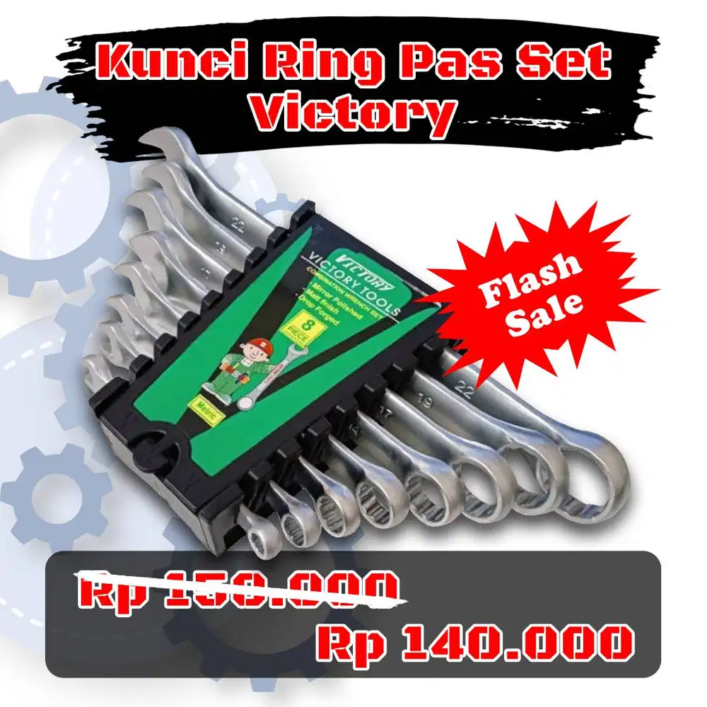 Flash Sale - Kunci Ring Pas Set Victory