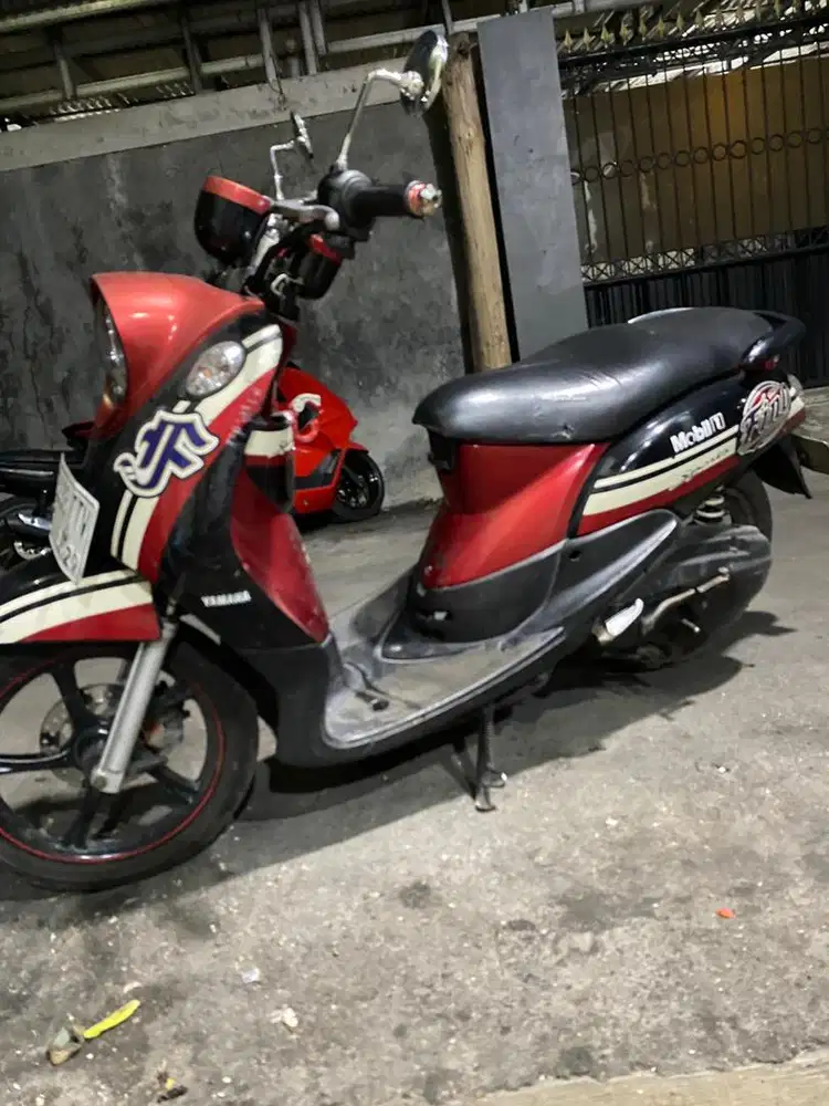 Yamaha Fino karbu lengkap pajak lwt 2 x