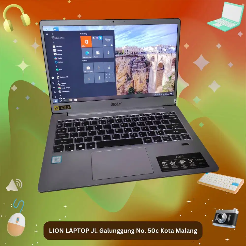 Super Slim Core i5 Gen 8 8/25 Acer Swift 3 SF313-51 [25|09]