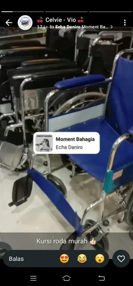 Kursi roda baru