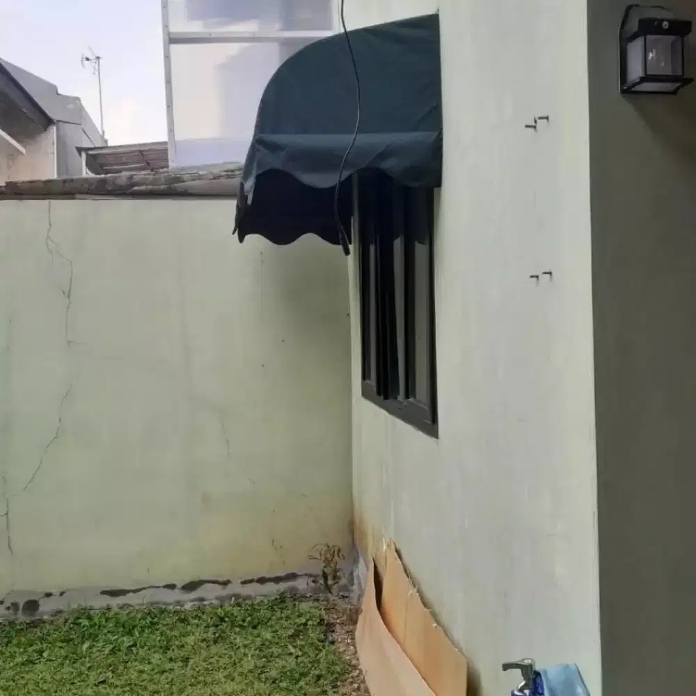 Kanopi Kain Awning minimalis