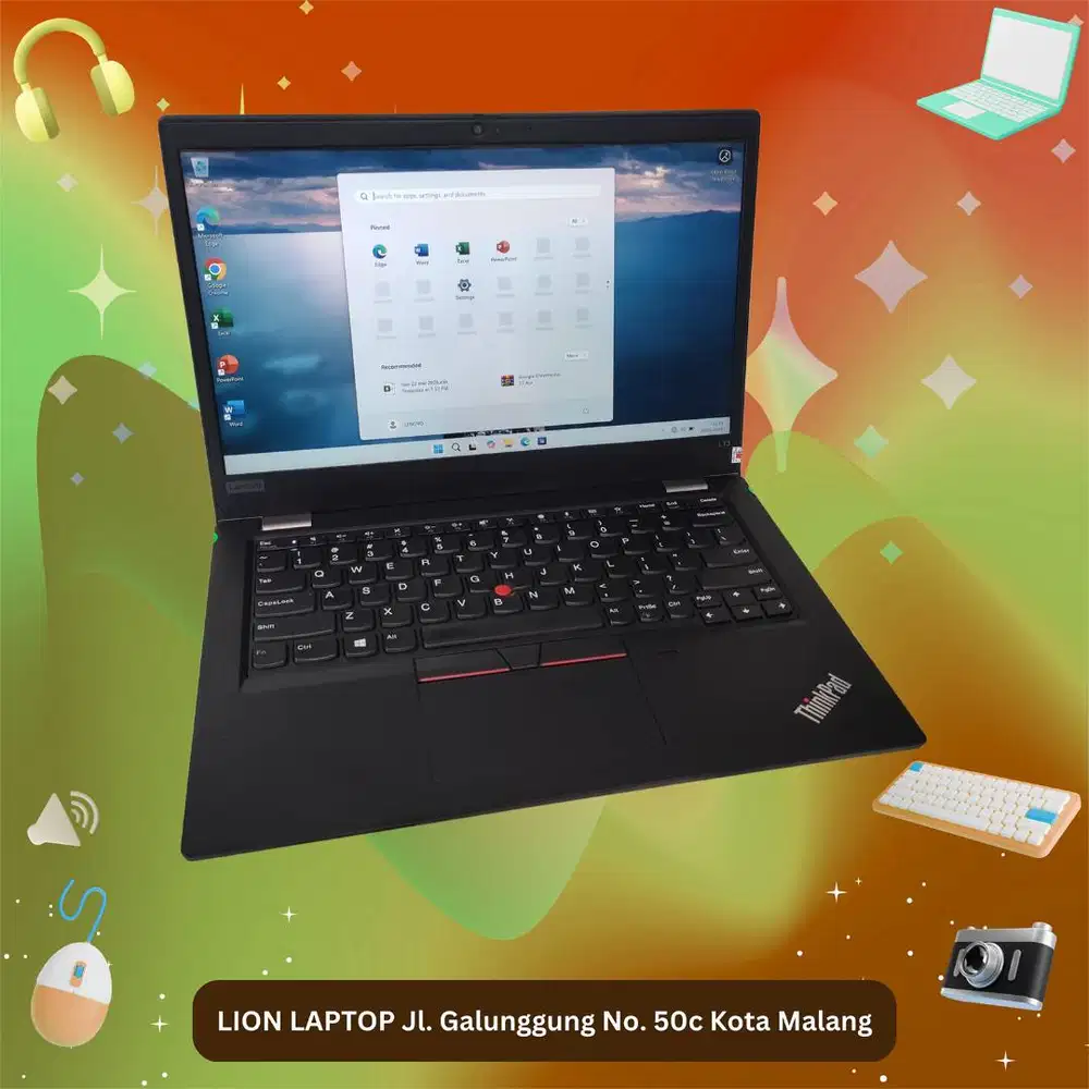 i5 Gen 10 Slim RAM 8GB SSD 256GB Lenovo Thinkpad L13 [25|09]