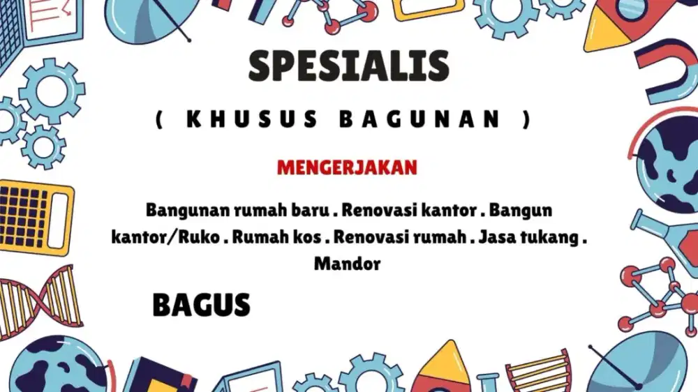 Renov rumah,kos,kantor dengan tukang yang provesional