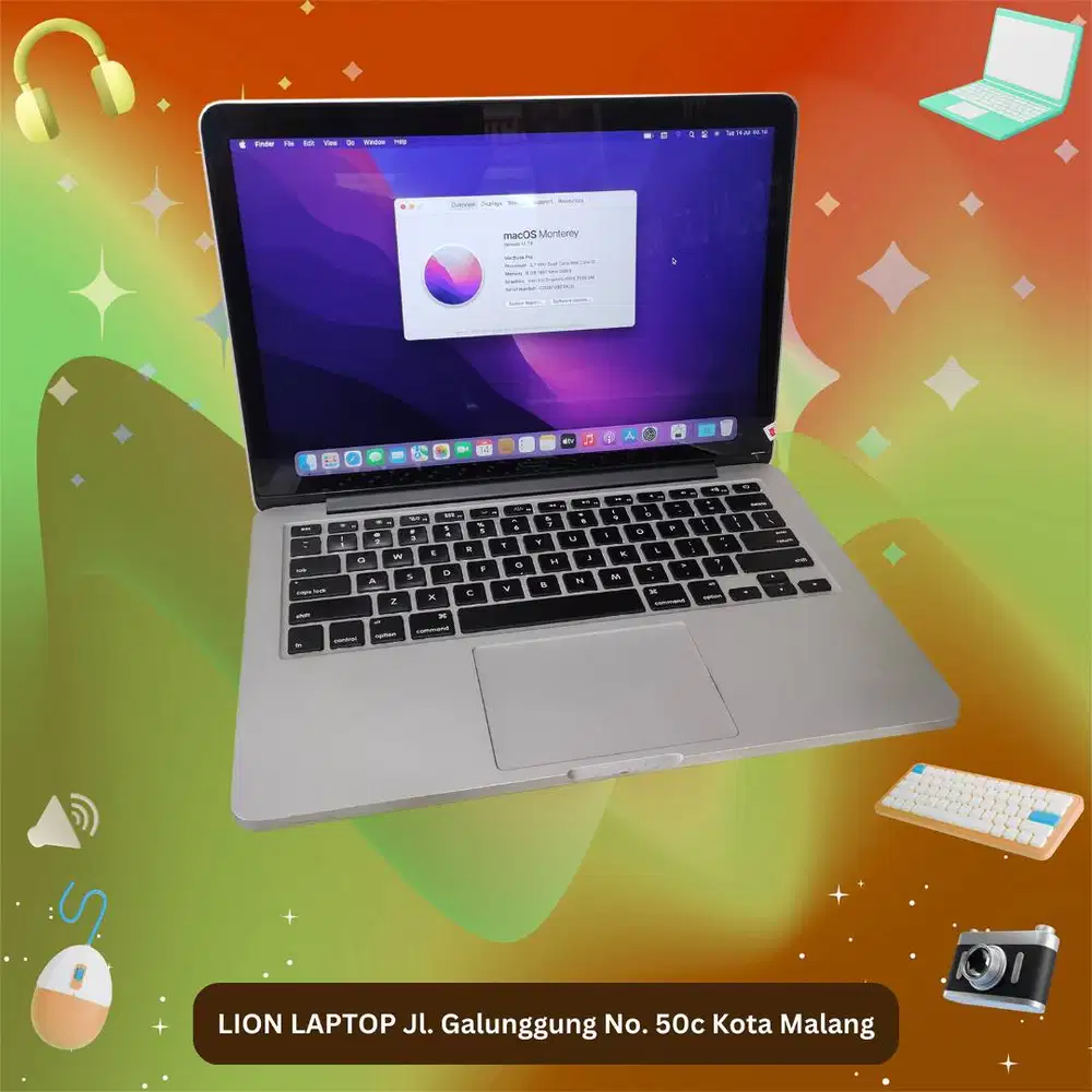 Macbook Pro Retina Core i5 Late 2013 Mulus [25|09]
