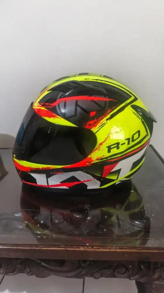 JUAL HELM KYT HIJAU FULL FACE SIZE L