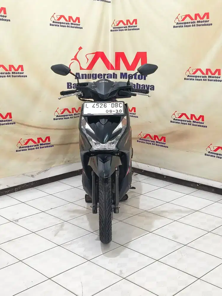 Km 9 ribu Honda New Beat CBS Tahun 2025 warna hitam