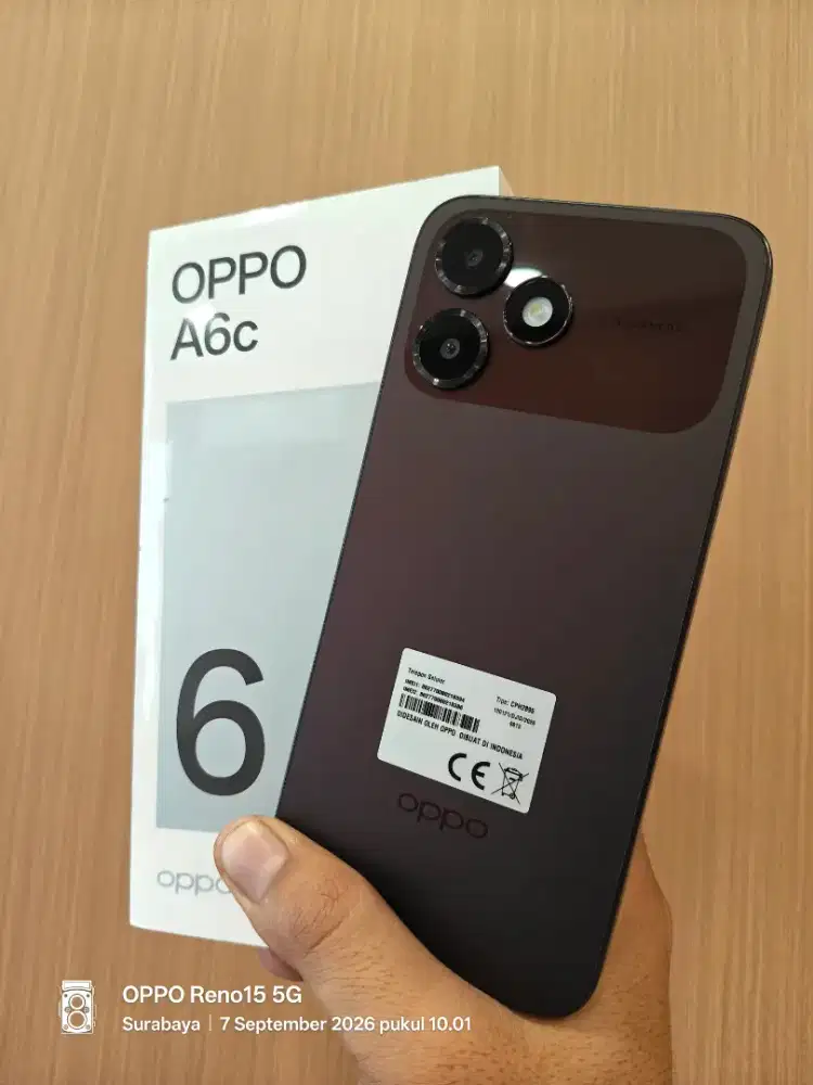 OPPO A6C Baru Gress 100% - Garansi Resmi