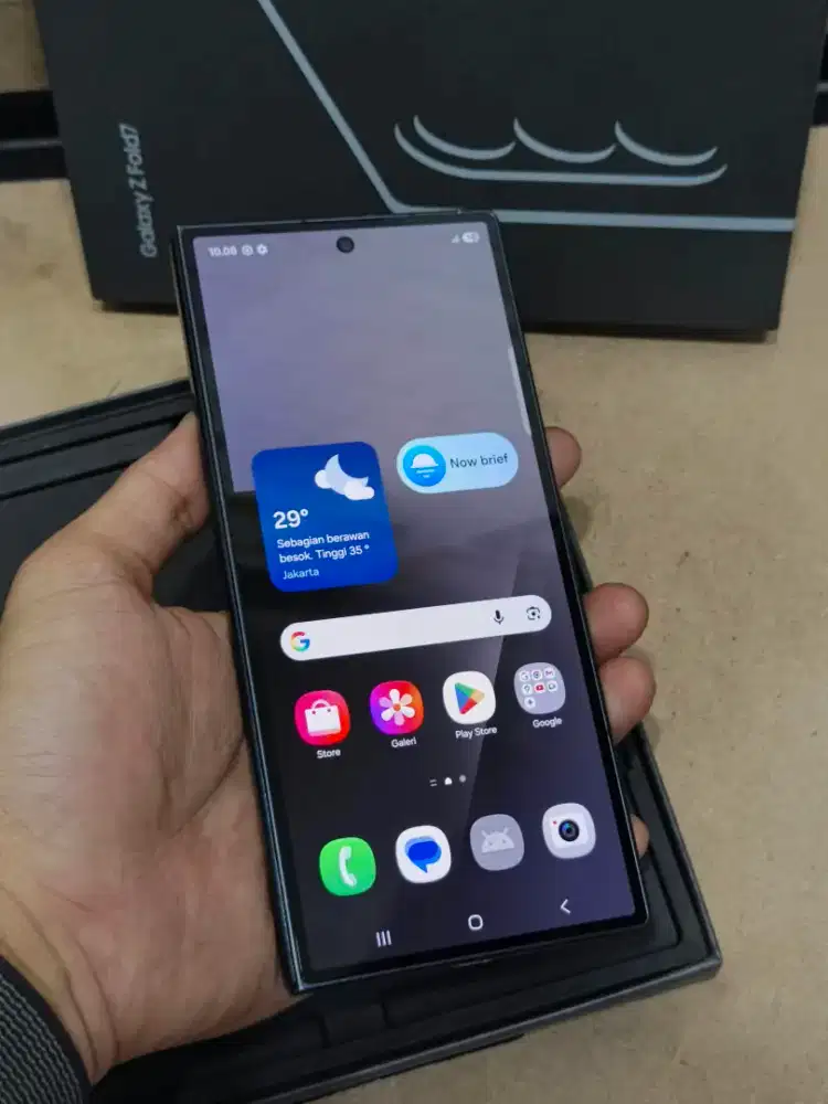 Samsung Z fold 7 12/512gb. Fullset. Resmi sein.