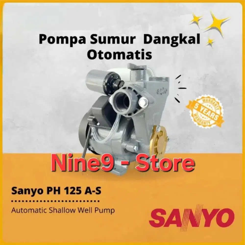 Pompa Air Sanyo PH 125A S Otomatis