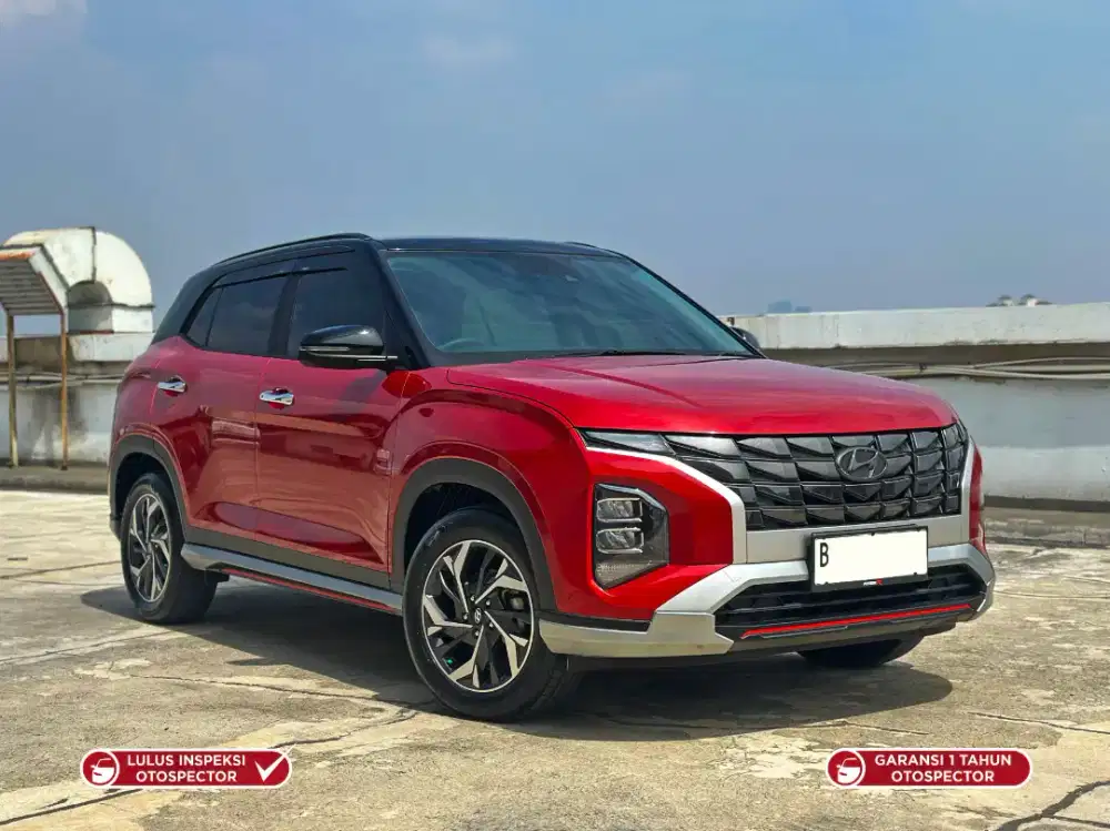 Bs TT Creta Prime AT 2022 Matic two tone merah hyundai 2 cakep