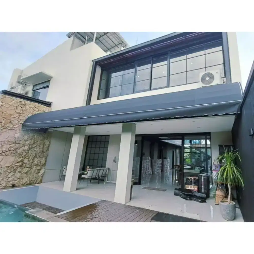 Kanopi kain depan rumah