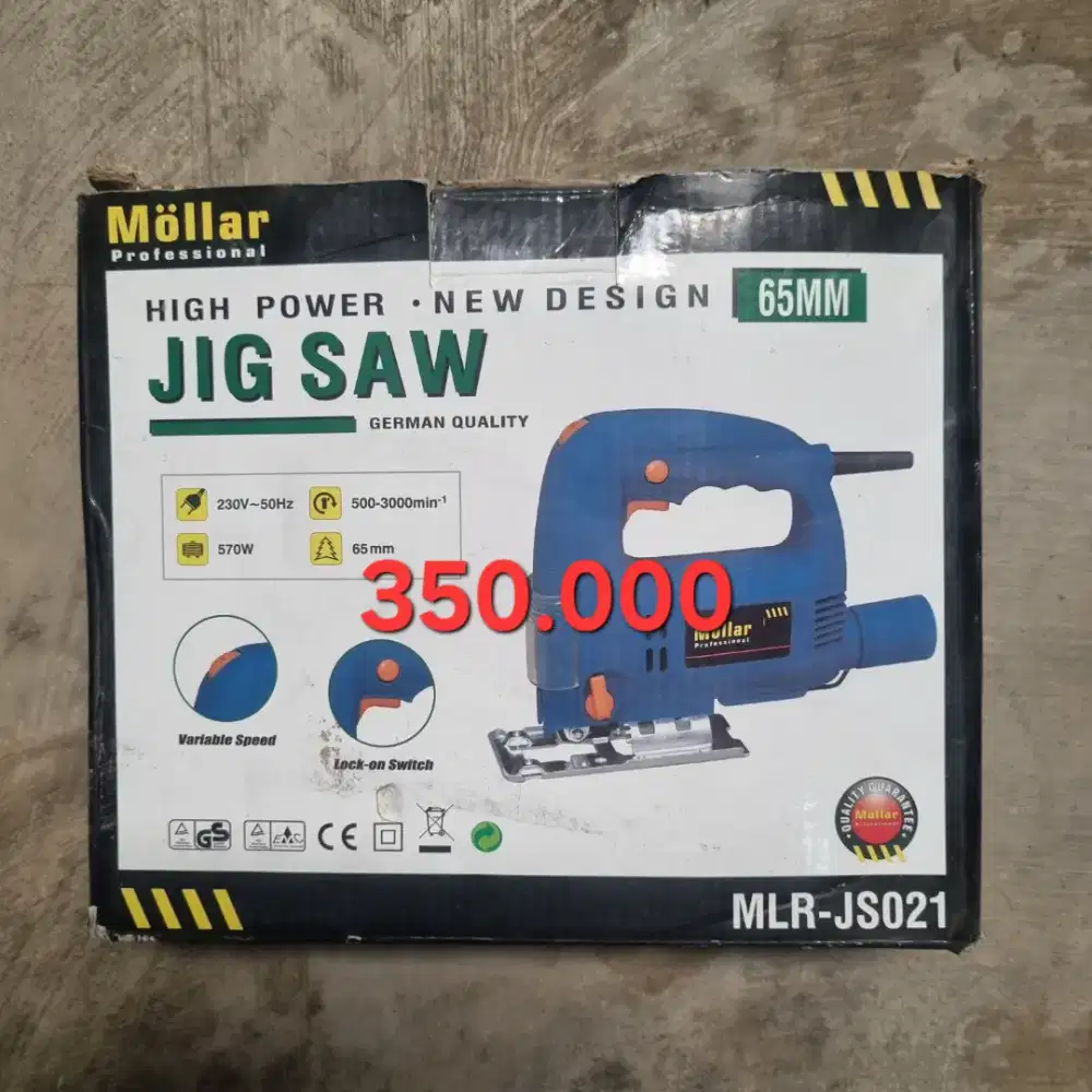 OBRAL MURAH Mesin Jigsaw Gergaji Kayu Triplek Mollar Barang Baru