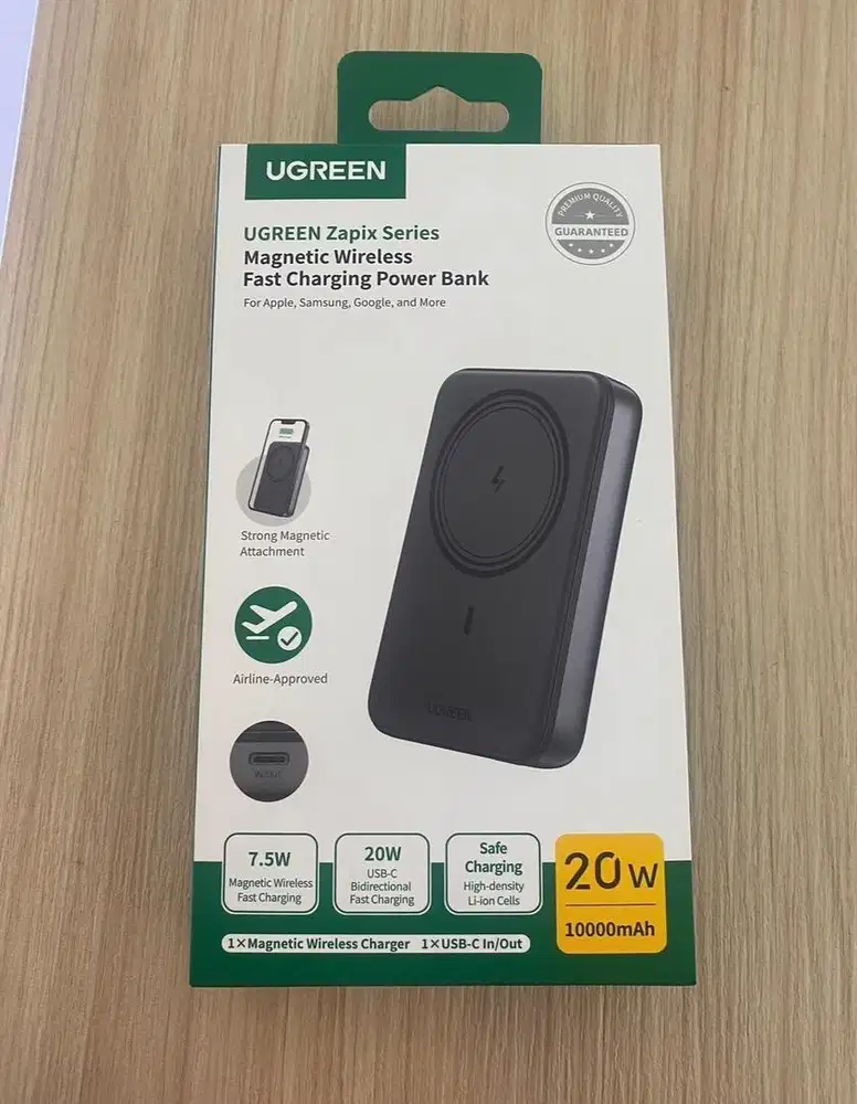 powerbank ugreen magsafe black