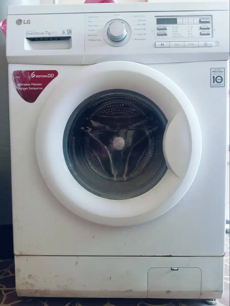 Mesin Cuci Front Loading LG 7kg Inverter Direct Drive - Normal