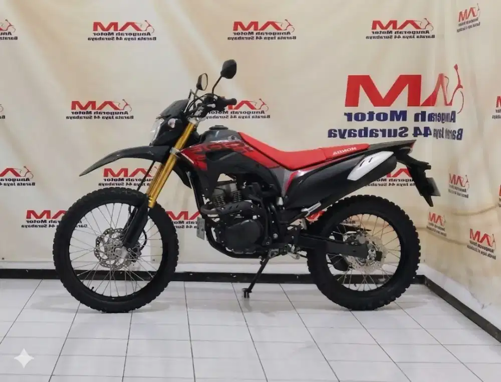 Tersedia Km 4 Ribu Honda CRF 150 Tahun 2021 warna hitam